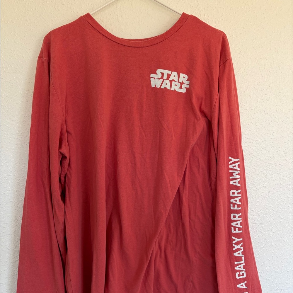 Star Wars Red Long Sleeve Unisex Shirt